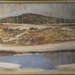 191 3098 Oljemålning 